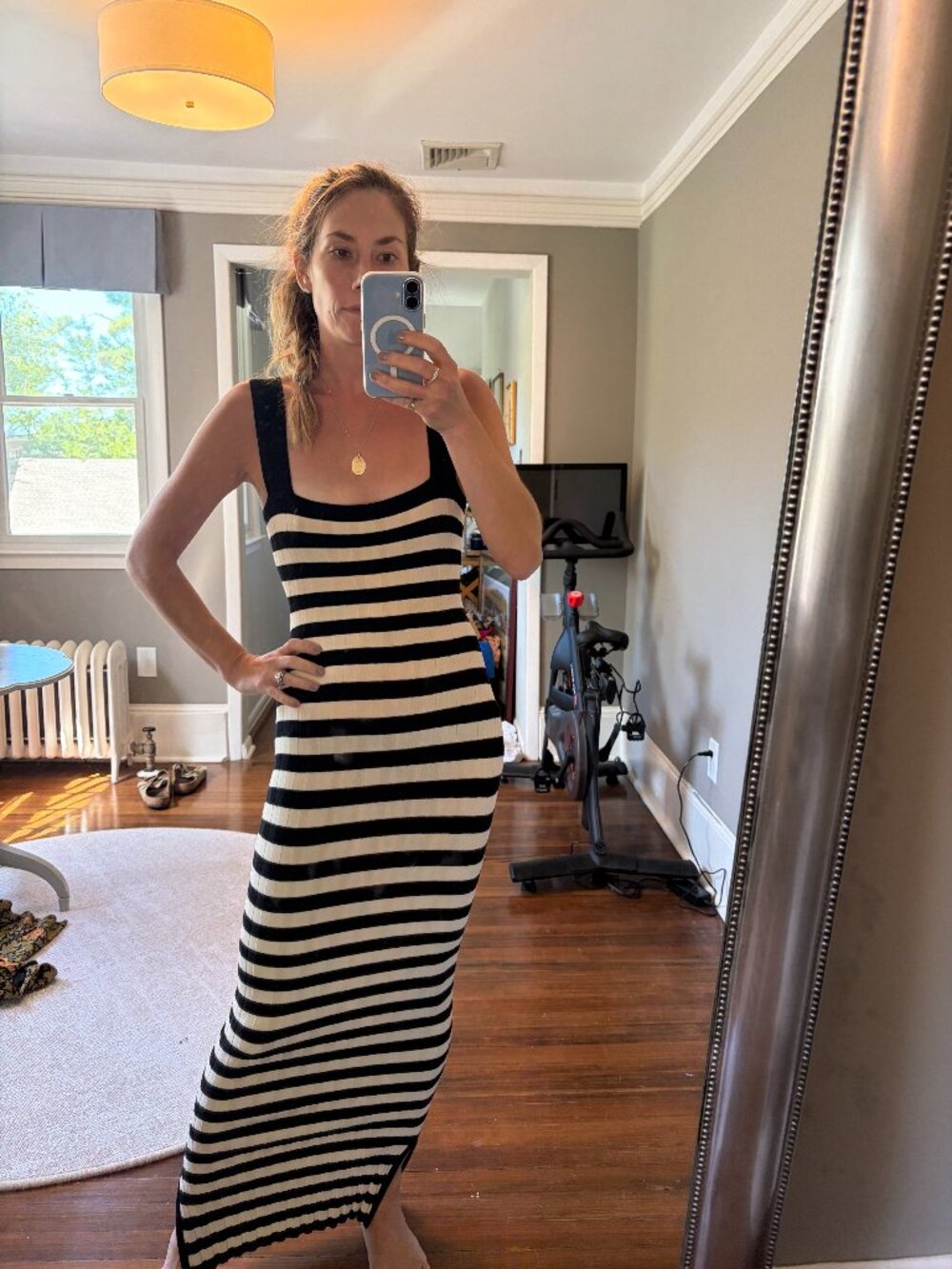 NWT - Striped Posse Maxi Dress - Size Small